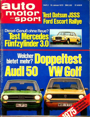 Deckblatt Auto Motor und Sport (02/1975)